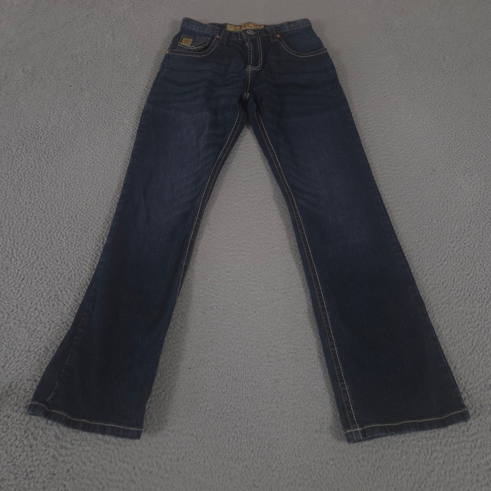 Cinch Jeans Boys 16R Dark Wash Relaxed Fit Straight Leg Denim Western Cowboy
